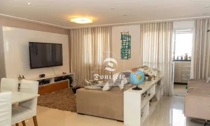 Apartamento com 3 dormitórios à venda, 115 m² por R$ 989.999,99 - Vila Valparaíso - Santo André/SP