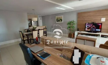 Apartamento com 3 dormitórios à venda, 115 m² por R$ 1.099.000,00 - Vila Valparaíso - Santo André/SP