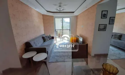 Apartamento com 2 dormitórios à venda, 72 m² por R$ 465.000,00 - Parque Jaçatuba - Santo André/SP