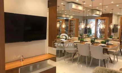 Apartamento com 2 dormitórios à venda, 65 m² por R$ 650.000,00 - Jardim - Santo André/SP
