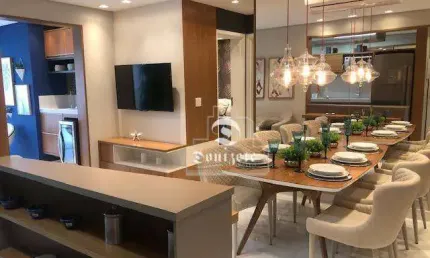 Apartamento com 2 dormitórios à venda, 65 m² por R$ 719.500,00 - Jardim - Santo André/SP