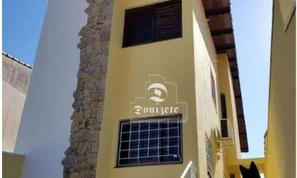 Sobrado com 3 dormitórios à venda, 202 m² por R$ 950.000,00 - Vila Floresta - Santo André/SP