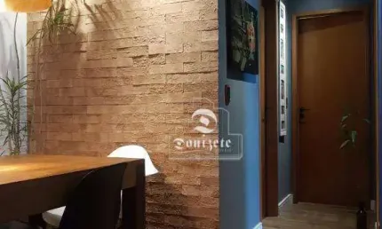 Apartamento com 3 dormitórios à venda, 58 m² por R$ 430.000,00 - Vila Valparaíso - Santo André/SP