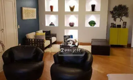 Apartamento com 3 dormitórios à venda, 207 m² por r$ 1.989.000,02 - jardim - santo andré/sp