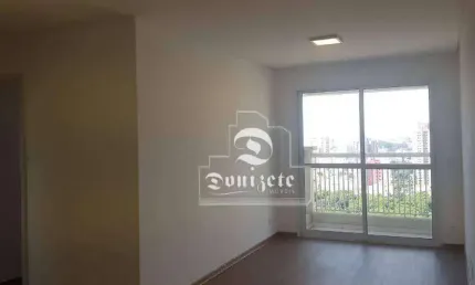 Apartamento com 3 dormitórios à venda, 77 m² por R$ 520.000,00 - Vila Alzira - Santo André/SP