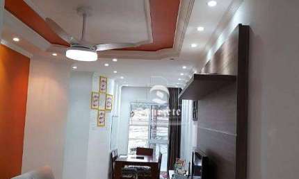Apartamento com 3 dormitórios à venda, 82 m² por R$ 594.000,00 - Vila Valparaíso - Santo André/SP