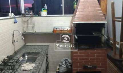 Cobertura com 2 dormitórios à venda, 100 m² por R$ 389.999,90 - Vila Tibiriçá - Santo André/SP