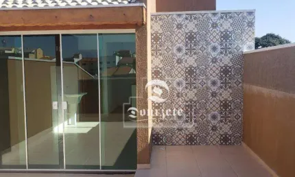 Cobertura com 2 dormitórios à venda, 98 m² por R$ 419.999,90 - Vila Camilópolis - Santo André/SP