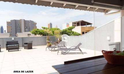 Cobertura com 3 dormitórios, 335 m² - venda por R$ 1.448.997,00 ou aluguel por R$ 8.275,00/mês - Campestre - Santo André/SP