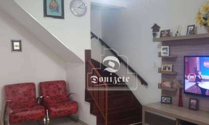 Sobrado com 3 dormitórios à venda, 218 m² por r$ 1.200.000,01 - vila curuçá - santo andré/sp