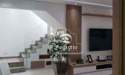 Sobrado com 3 dormitórios à venda, 140 m² por R$ 899.999,98 - Vila Pires - Santo André/SP