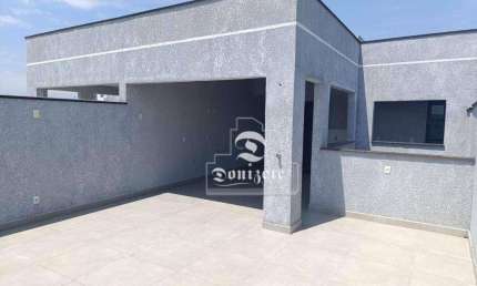 Cobertura com 2 dormitórios à venda, 120 m² por R$ 640.000,00 - Vila Pires - Santo André/SP
