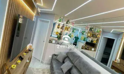Cobertura com 2 dormitórios à venda, 87 m² por r$ 670.000,00 - campestre - santo andré/sp
