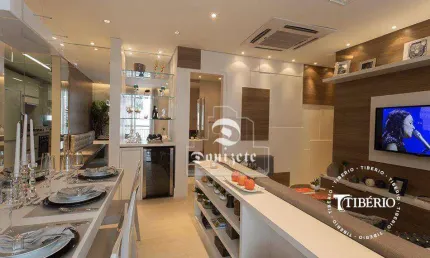 Apartamento com 3 dormitórios à venda, 57 m² por R$ 436.400,00 - Vila Valparaíso - Santo André/SP