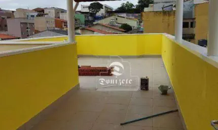 Cobertura com 2 dormitórios à venda, 104 m² por R$ 419.999,99 - Vila Camilópolis - Santo André/SP