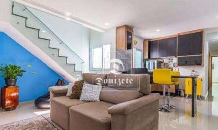 Cobertura com 3 dormitórios à venda, 150 m² por R$ 649.999,90 - Jardim Paraíso - Santo André/SP