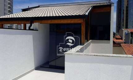 Cobertura com 2 dormitórios à venda, 120 m² por R$ 613.999,90 - Jardim Bela Vista - Santo André/SP