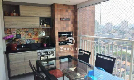 Apartamento com 3 dormitórios à venda, 86 m² por R$ 746.000,00 - Vila Valparaíso - Santo André/SP