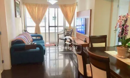 Apartamento com 3 dormitórios à venda, 110 m² por r$ 732.000,00 - vila valparaíso - santo andré/sp
