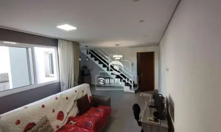 Cobertura com 2 dormitórios à venda, 120 m² por R$ 561.999,90 - Vila Homero Thon - Santo André/SP