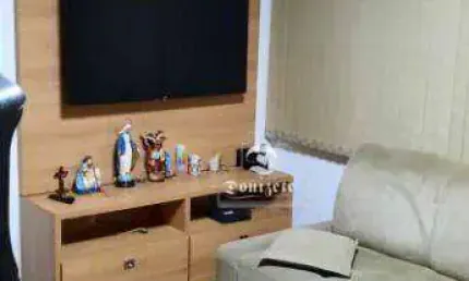 Sobrado à venda, 133 m² por r$ 645.000,00 - vila homero thon - santo andré/sp