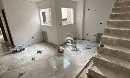 Cobertura com 2 dormitórios à venda, 112 m² por R$ 425.000,00 - Vila Humaitá - Santo André/SP