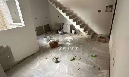 Cobertura com 2 dormitórios à venda, 112 m² por r$ 415.000,00 - vila humaitá - santo andré/sp