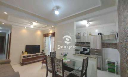 Apartamento com 3 dormitórios à venda, 72 m² por R$ 450.000,00 - Paraíso - Santo André/SP