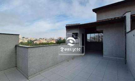 Cobertura com 2 dormitórios à venda, 90 m² por R$ 460.000,00 - Vila Assunção - Santo André/SP