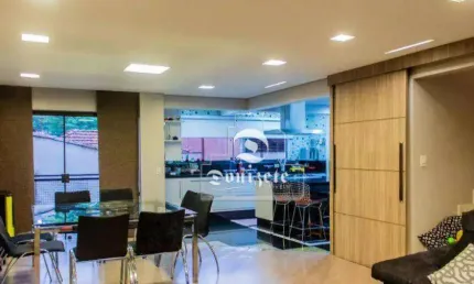 Sobrado com 3 dormitórios à venda, 262 m² por R$ 1.179.000,00 - Vila Alzira - Santo André/SP