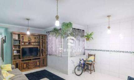 Cobertura com 3 dormitórios à venda, 144 m² por R$ 590.000,00 - Vila Alzira - Santo André/SP