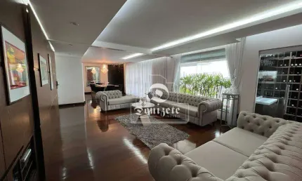 Apartamento com 3 dormitórios à venda, 227 m² por r$ 3.580.000,00 - jardim - santo andré/sp