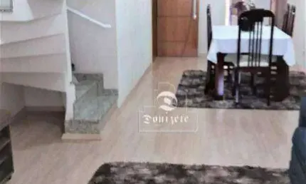Sobrado à venda, 142 m² por r$ 620.000,00 - vila bela vista - santo andré/sp