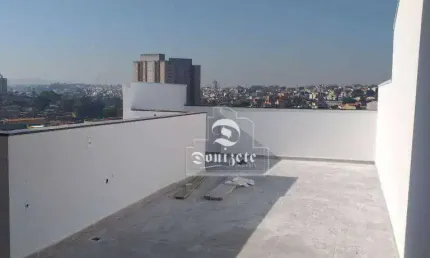 Cobertura com 2 dormitórios à venda, 100 m² por R$ 419.999,00 - Jardim das Maravilhas - Santo André/SP