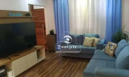 Sobrado com 3 dormitórios à venda, 189 m² por r$ 700.000,00 - jardim milena - santo andré/sp