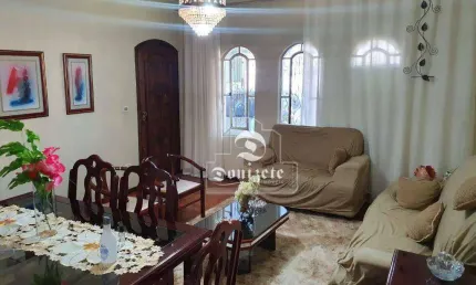 Sobrado com 3 dormitórios à venda, 234 m² por R$ 780.000,00 - Vila Curuçá - Santo André/SP