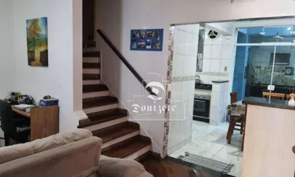Sobrado à venda, 126 m² por R$ 618.999,99 - Utinga - Santo André/SP