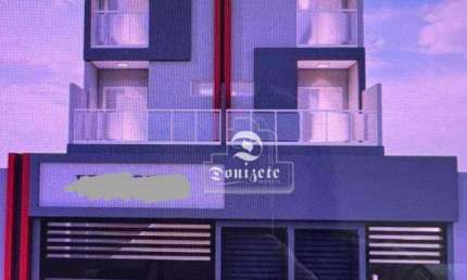 Cobertura Nova com elevador á Venda com 2 dormitórios à venda, 91 m² por R$ 430.000 ,00 Vl. Humaitá - Santo André/SP