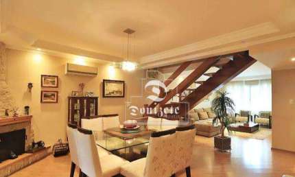 Sobrado com 3 dormitórios à venda, 266 m² por R$ 1.500.000,00 - Paraíso - Santo André/SP