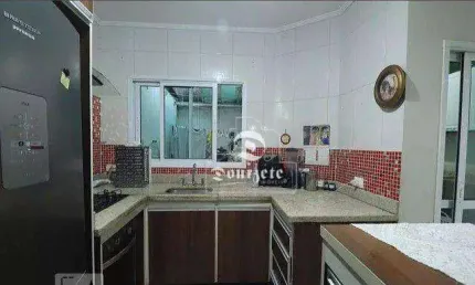 Sobrado com 3 dormitórios à venda, 116 m² por R$ 624.999,90 - Jardim Las Vegas - Santo André/SP