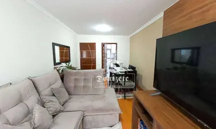 Apartamento com 3 dormitórios à venda, 78 m² por R$ 630.000,00 - Vila Léa - Santo André/SP