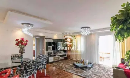 Apartamento com 3 dormitórios à venda, 115 m² por R$ 1.279.900,00 - Vila Valparaíso - Santo André/SP