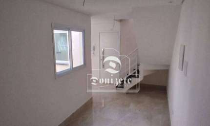 Cobertura com 2 dormitórios à venda, 86 m² por R$ 419.950,00 - Vila Pires - Santo André/SP
