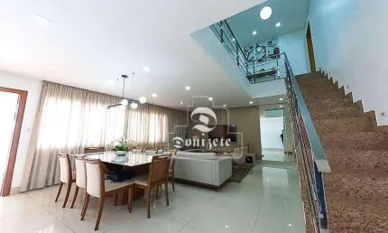 Sobrado com 3 dormitórios à venda, 254 m² por R$ 1.349.999,90 - Parque das Nações - Santo André/SP
