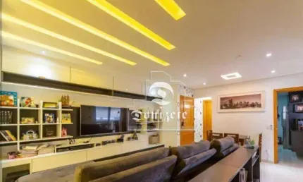 Apartamento à venda, 126 m² por R$ 1.379.997,00 - Vila Scarpelli - Santo André/SP