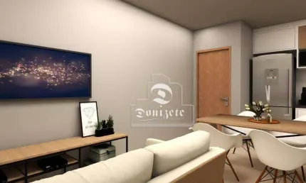 Apartamento à venda, 52 m² por R$ 349.000,00 - Vila Príncipe de Gales - Santo André/SP