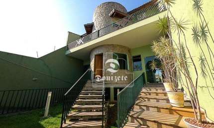 Sobrado, 550 m² - venda por R$ 2.490.000,00 ou aluguel por R$ 15.505,08/mês - Santa Maria - Santo André/SP