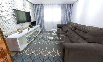 Sobrado com 4 dormitórios à venda, 221 m² por R$ 1.276.000,00 - Santa Maria - Santo André/SP
