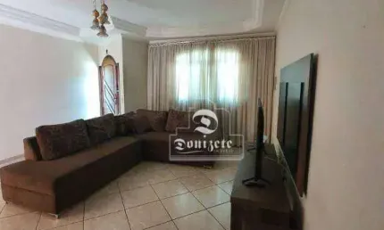 Sobrado com 3 dormitórios à venda, 205 m² por R$ 800.000,00 - Bangu - Santo André/SP