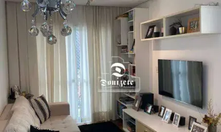 Apartamento com 3 dormitórios à venda, 76 m² por r$ 750.000,00 - jardim - santo andré/sp